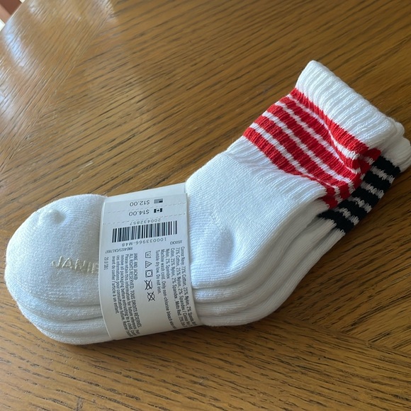 Janie and Jack 2 Pairs of Socks Size 12-24 months Unisex NWT - Picture 2 of 2